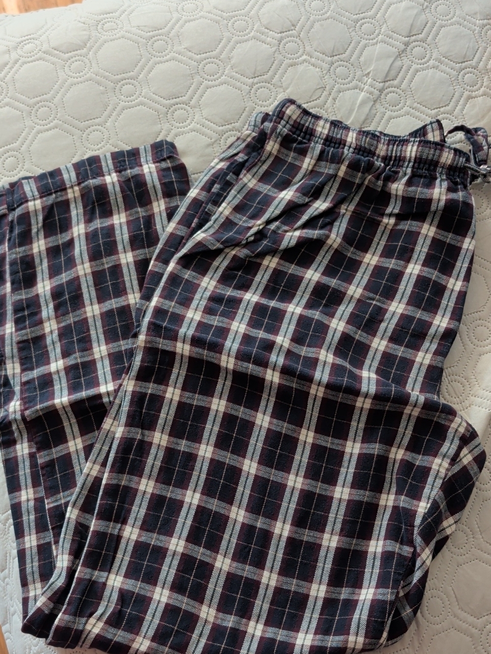 croft & barrow Navy Plaid Men’s Jogger Pants